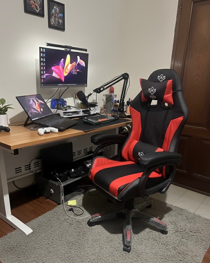 Chaise bureau avec Led